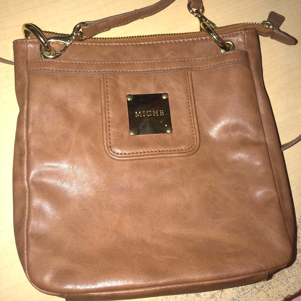 Brown Miche cross body purse 😊